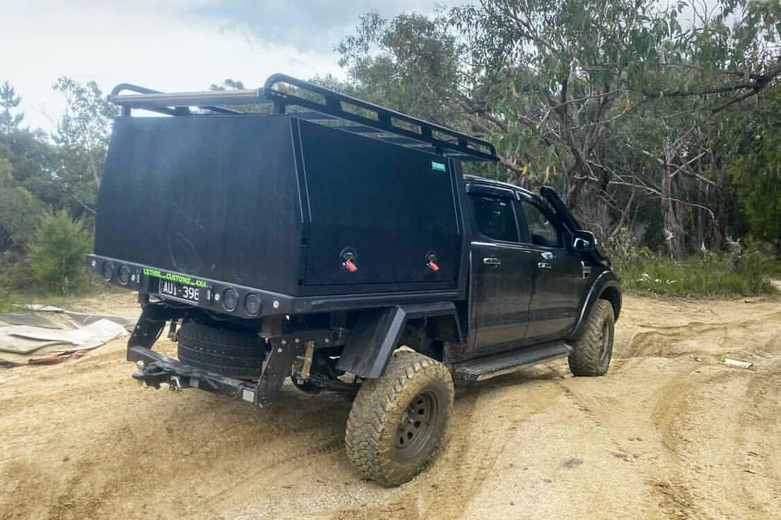 Ute T Rack Ladder Racks Australia | Ute Ladder Racks – T.C Boxes