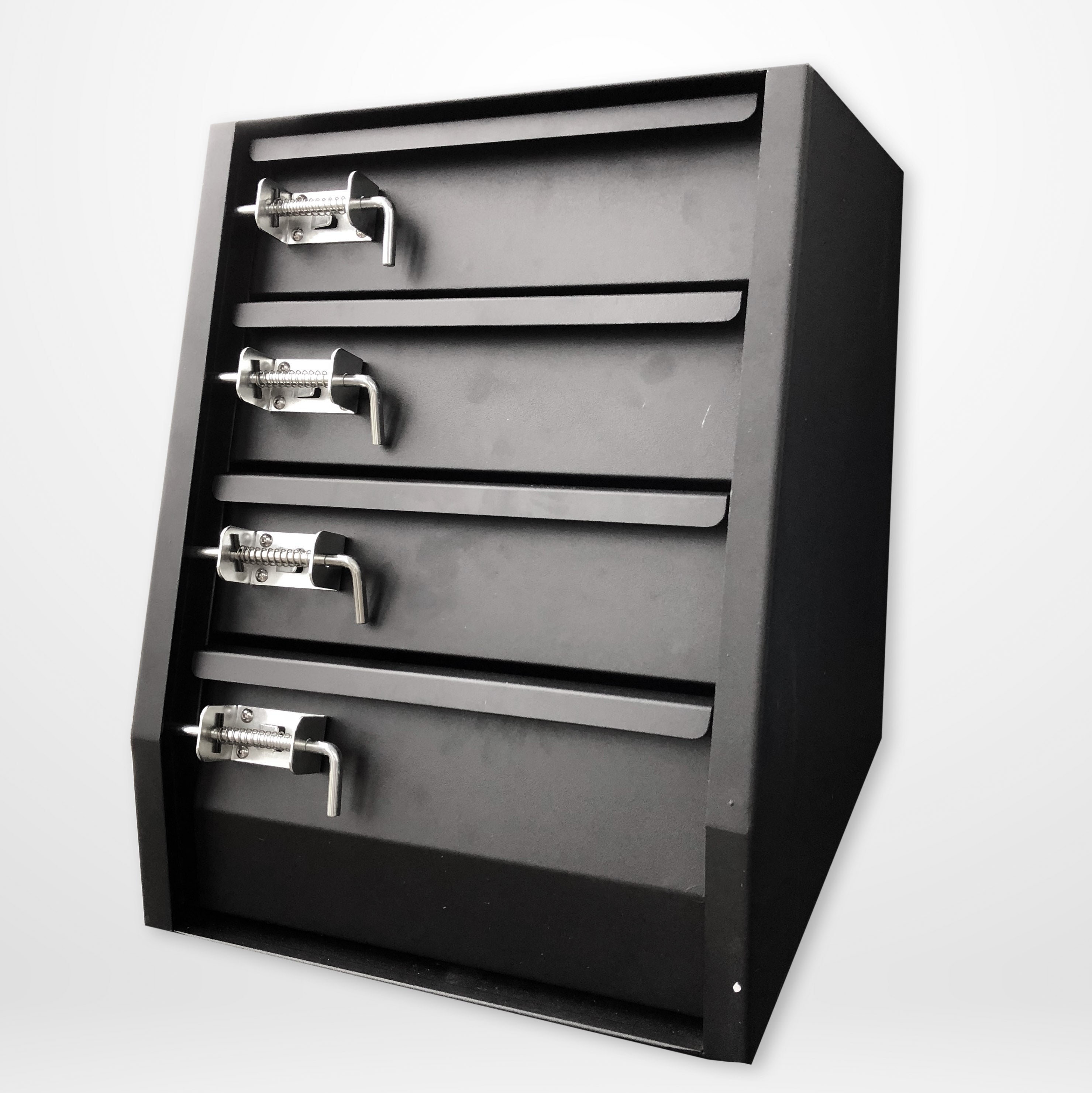 Black - 4 Drawer Unit – T.C BOXES