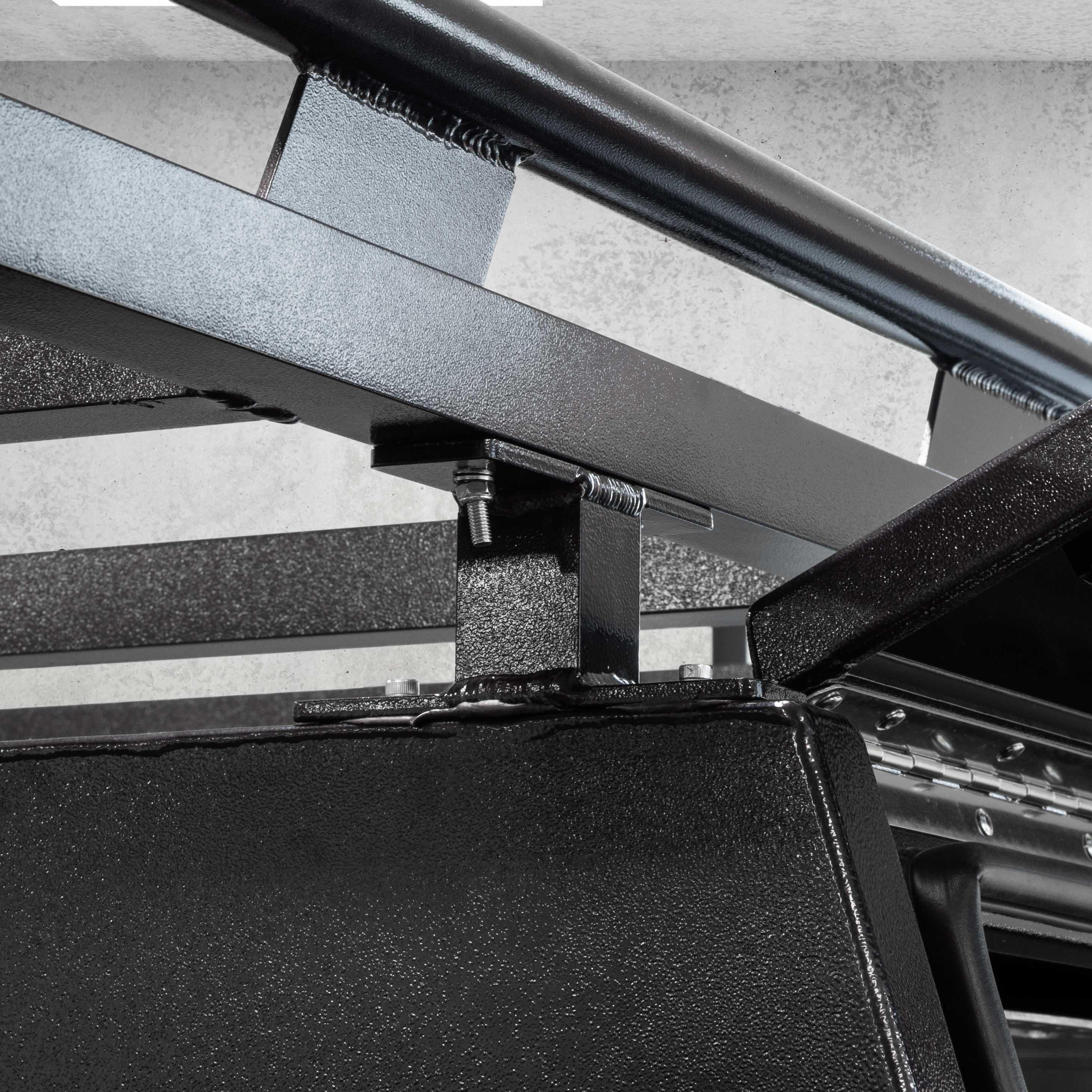 70mm Tradesman Rack Mounting Feet (Pair) - Black – T.C BOXES