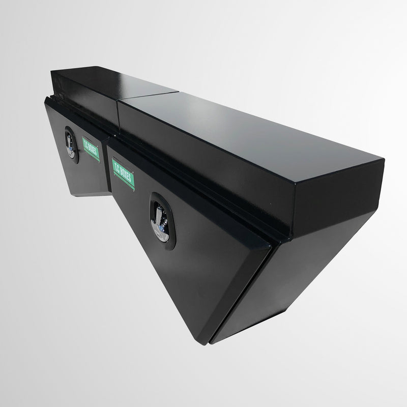750mm Tapered Under Tray Toolbox (Pair) - Black – T.C BOXES