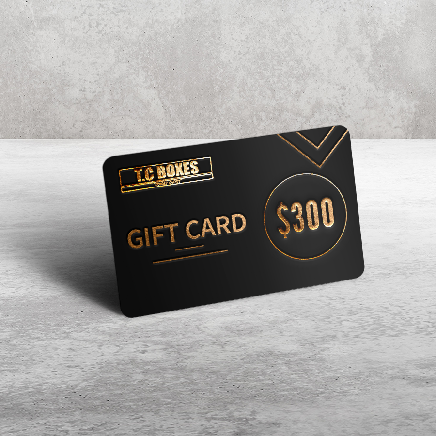 T.C Boxes E-Gift Card - $300 – T.C BOXES