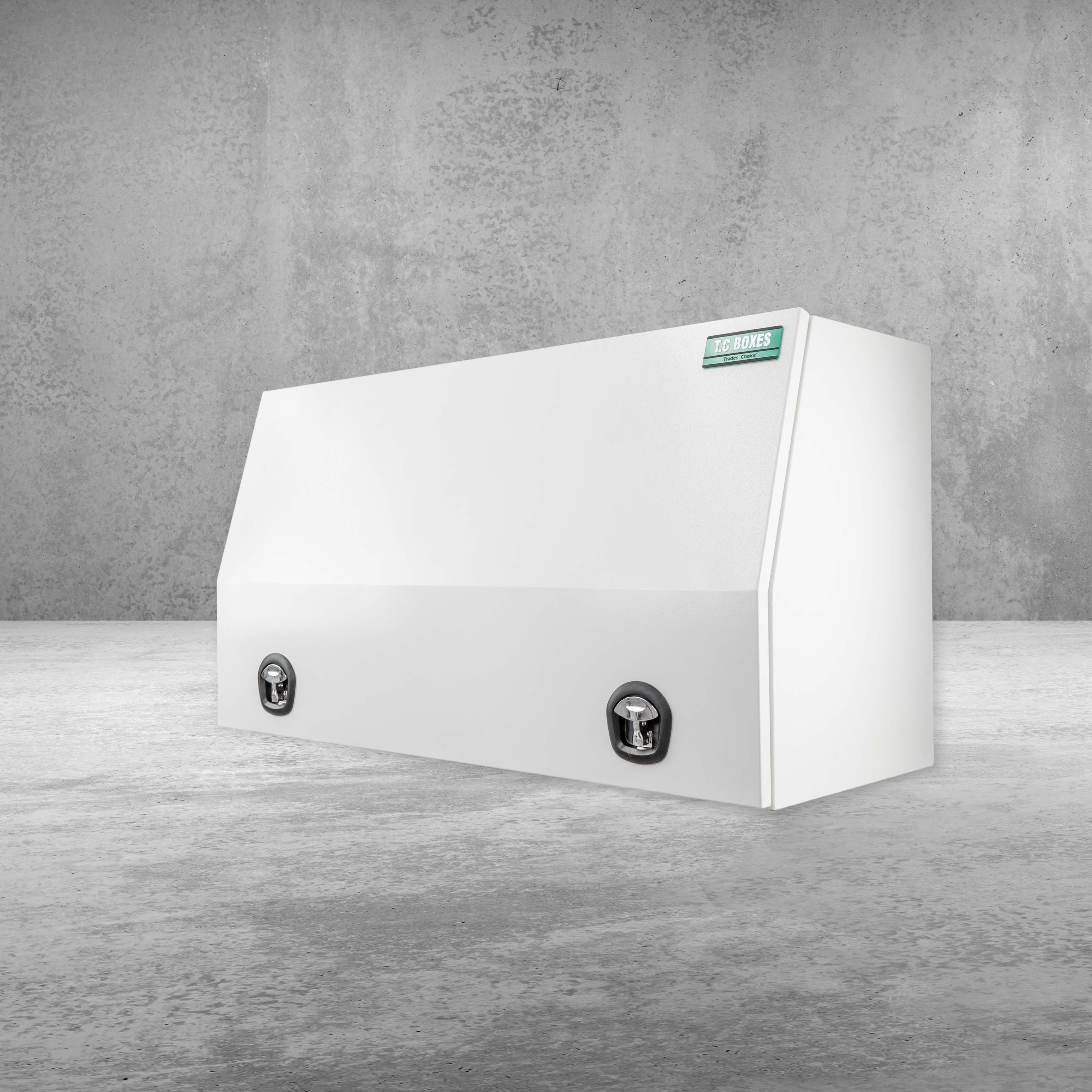 Tc Box 1500mm Steel Empty Toolbox - White – T.C Boxes