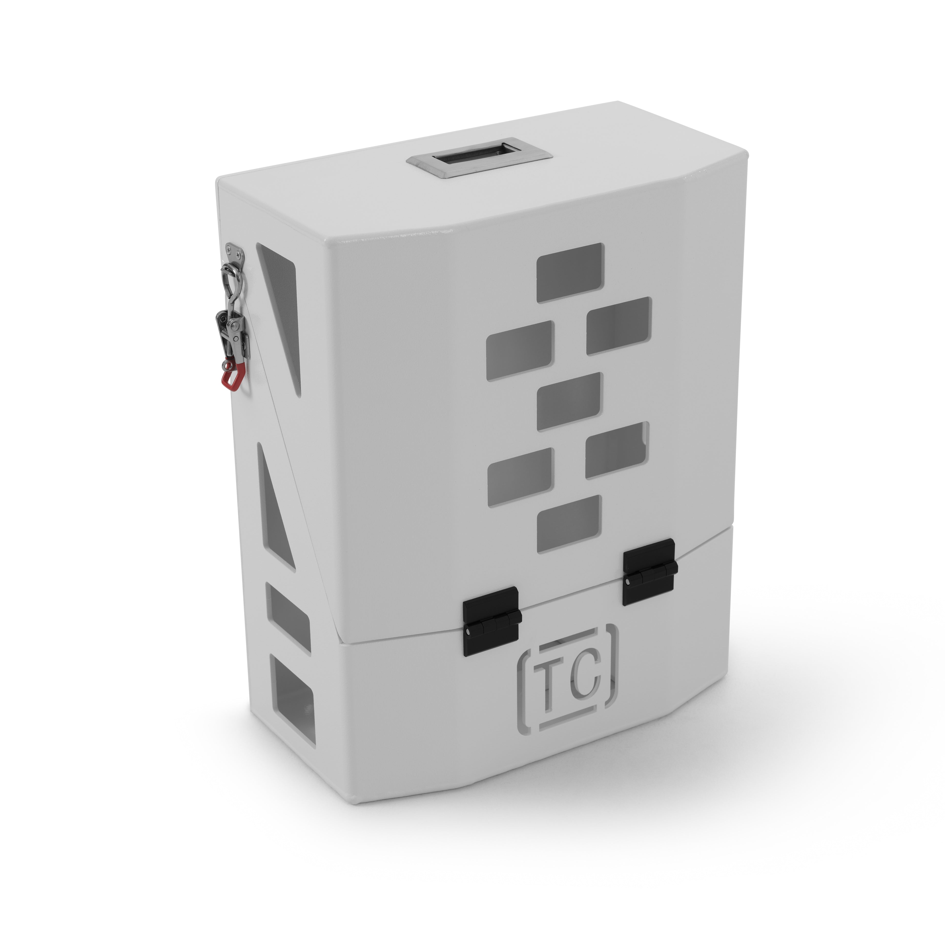 Jerry Rigged Box Lockable Jerry Can Holder - White – T.C BOXES